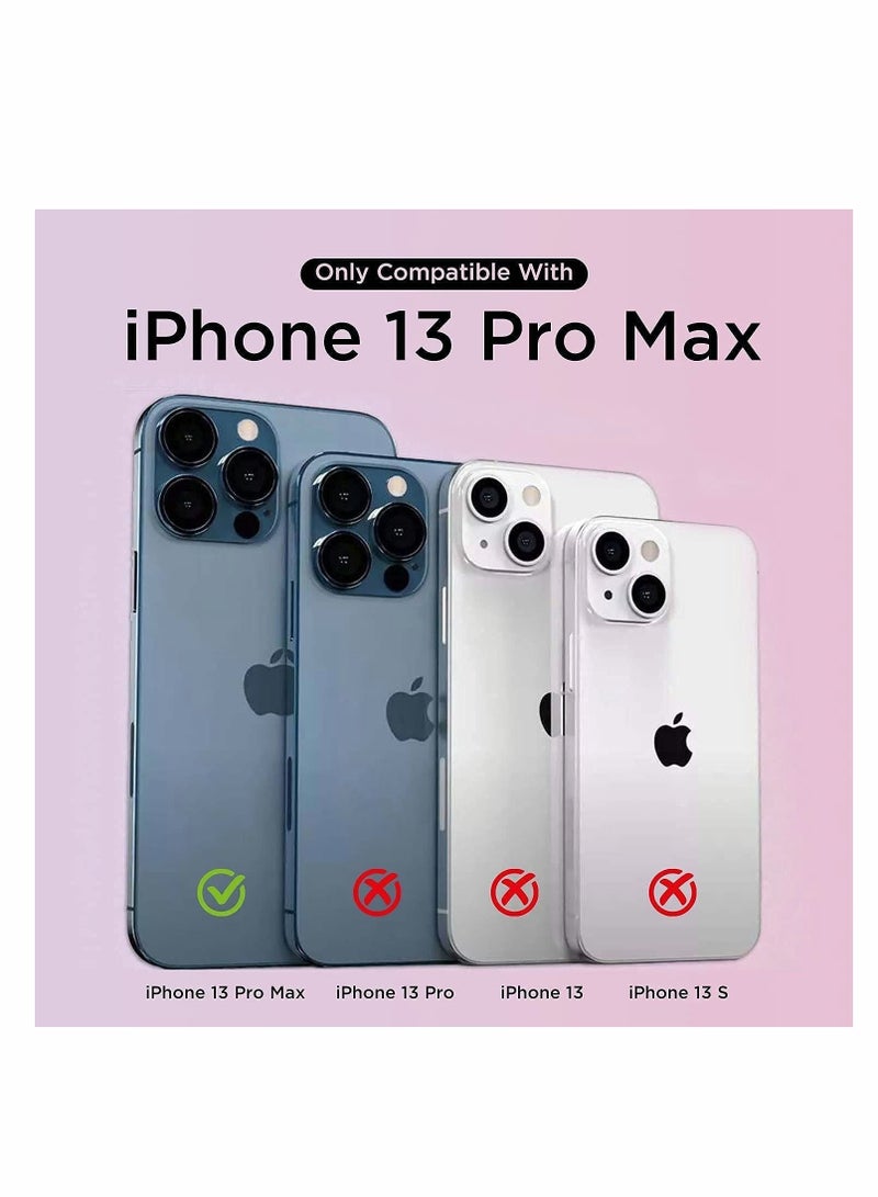 Captaintech Case for iphone  Style for iPhone 13 Pro Max Case Glitter Luxury Plating, Unique Full Camera Lens Protection - Image 2