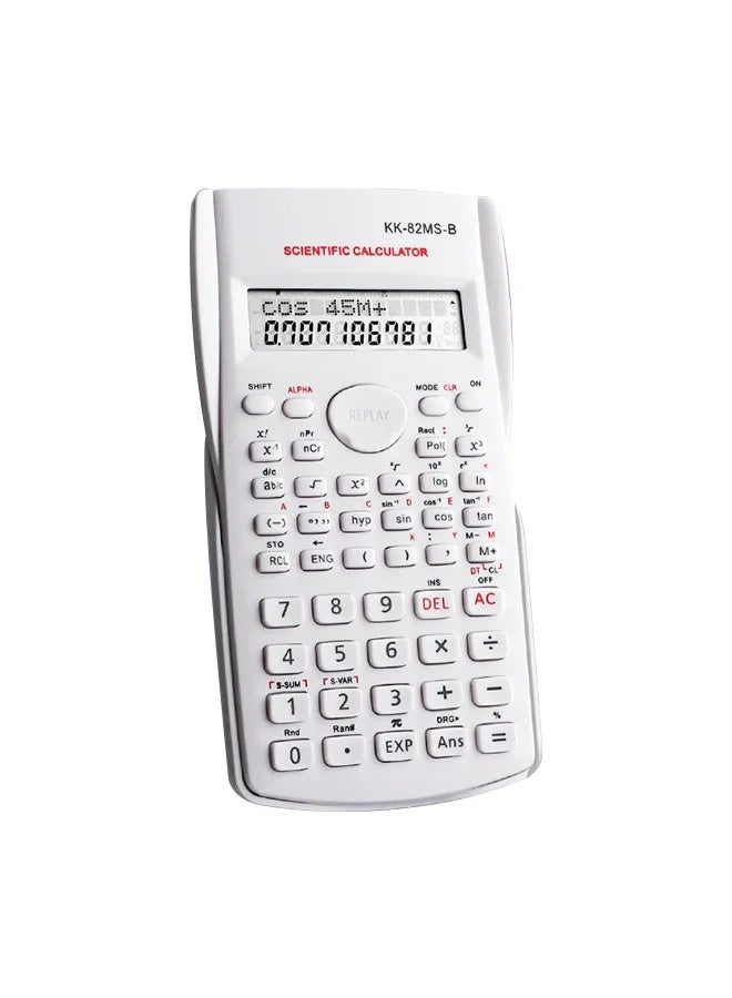 Small Second Generation Calculator Portable Scientific Calculator with on Battery Multi-purpose Portable Student Calculator for Math Teaching 240 Functions