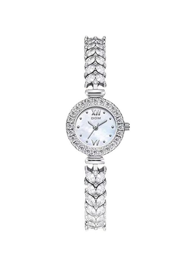 DOM [Zhang Ruonan'S Style] Mermaid Watch, Women'S Small Dial, Mechanical-Style Quartz Watch, Birthday Gift For Girlfriend - Image 1