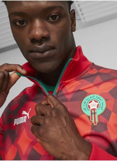 PUMA Morocco FtblCulture Mens Red Track Jacket  - Image 3