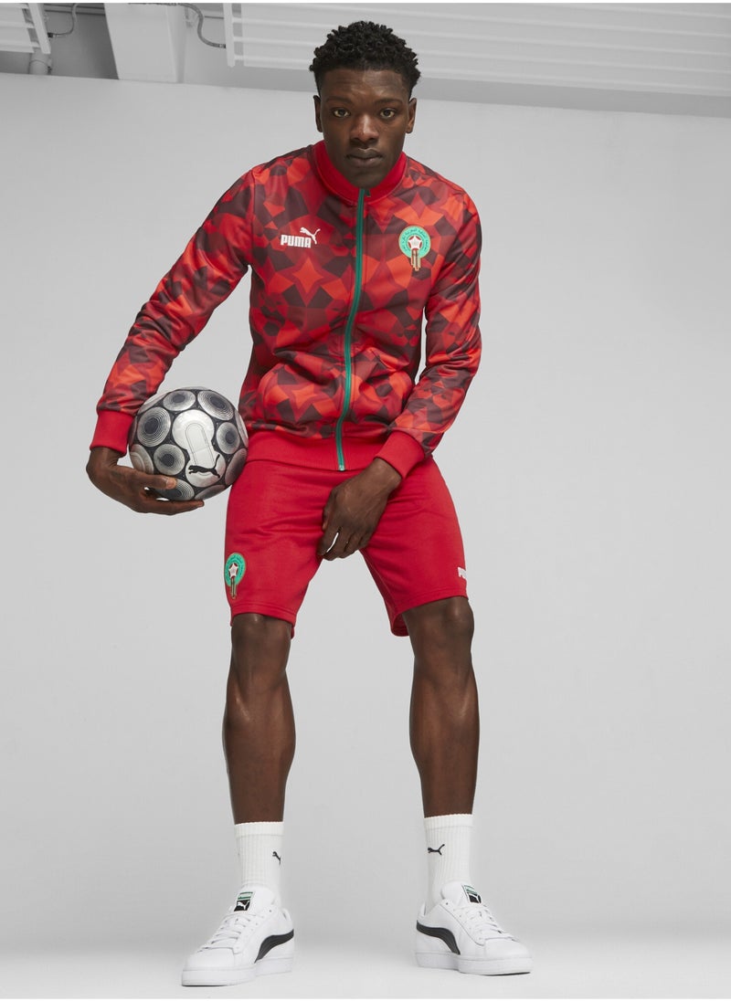 PUMA Morocco FtblCulture Mens Red Track Jacket  - Image 2