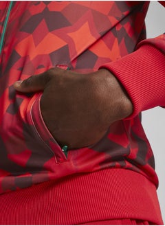 PUMA Morocco FtblCulture Mens Red Track Jacket  - Image 4