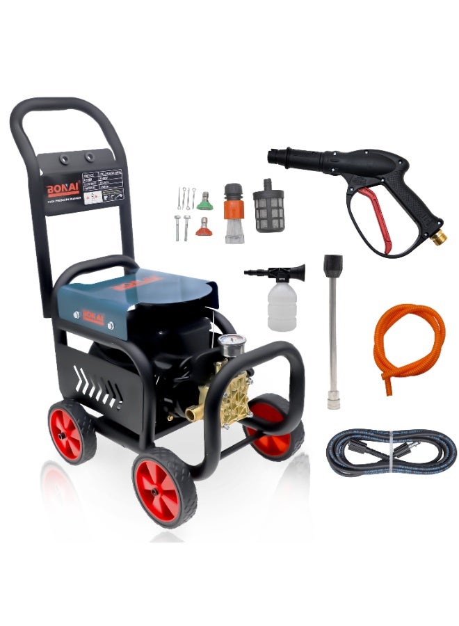 BONAI BN-HK109 3600W High-Pressure Washer 350Bar – Electric Power Cleaner 10L/Min, Self-Priming, Auto Shut-Off Gun, Overheat Protection, 220-240V - Image 1