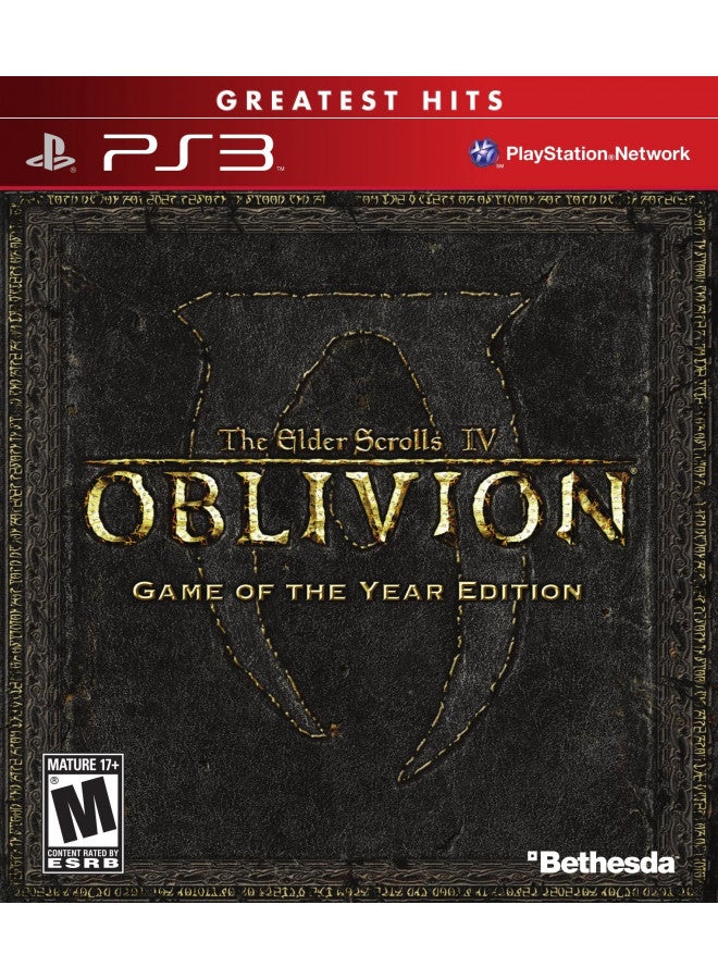 ذا إلدير سكرولز IV: أوبليفيون - بلاي ستيشن 3 إصدار لعبة السنة