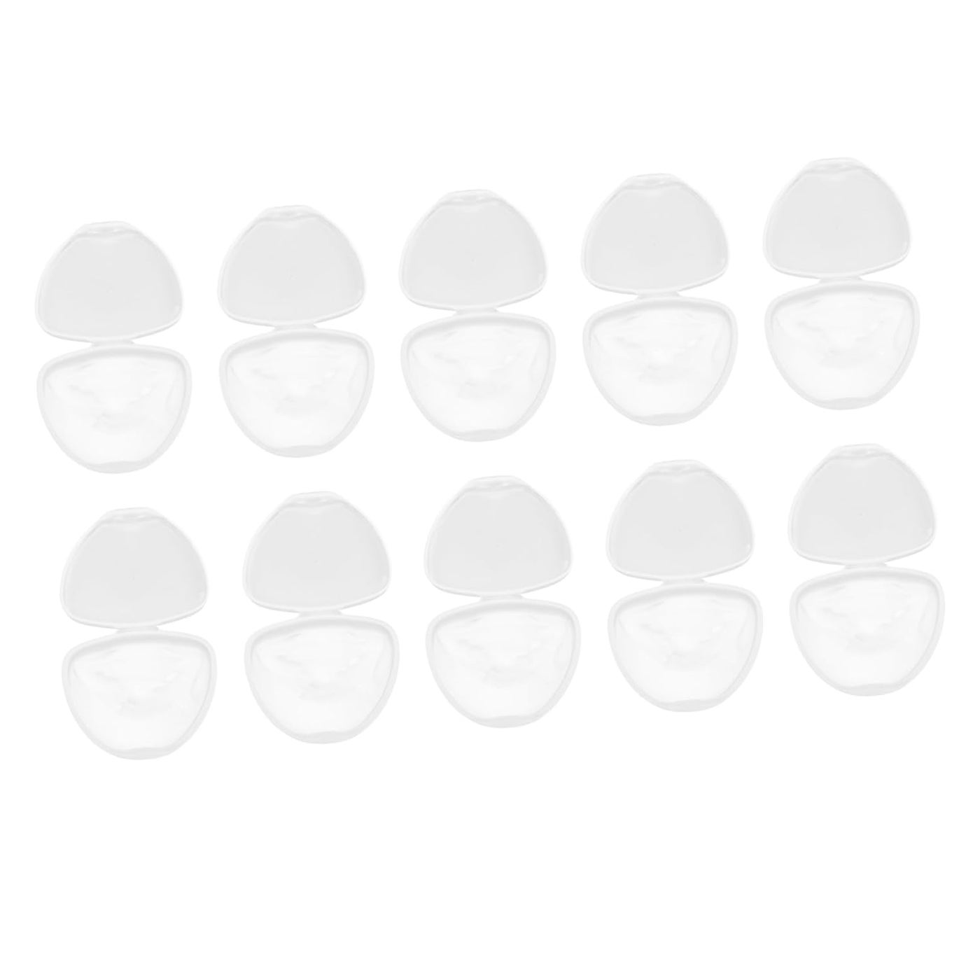 10 Pcs Portable Pacifier Case Holder Dustproof Easy to Clean Baby Organizer Box