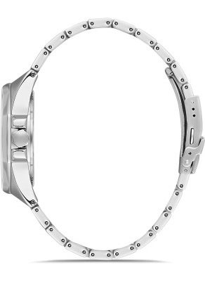 FERRO - Quartz Steel Gray Green Dial Functions Active 42 mm Men's Wristwatch - Image 1