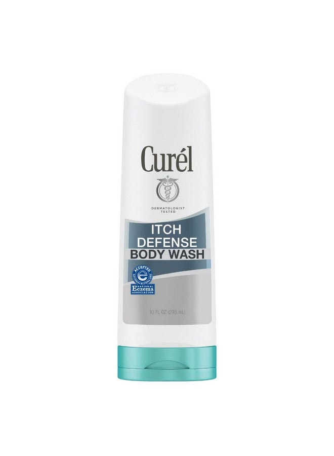 Curel Itch Defense Calming Daily Cleanser, Body Wash, Soap-free Formula, for Dry, Itchy Skin, 10 oz, with Hydrating Jojoba and Olive Oil - Image 1