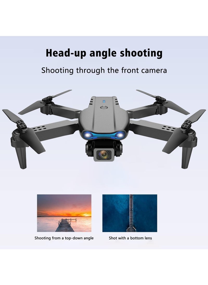 TYZOON E99 PRO Drone with 4K HD Dual Camera, Foldable Design, Obstacle Avoidance, Height Keep Mode, Remote Control, Storage Case  - Image 2