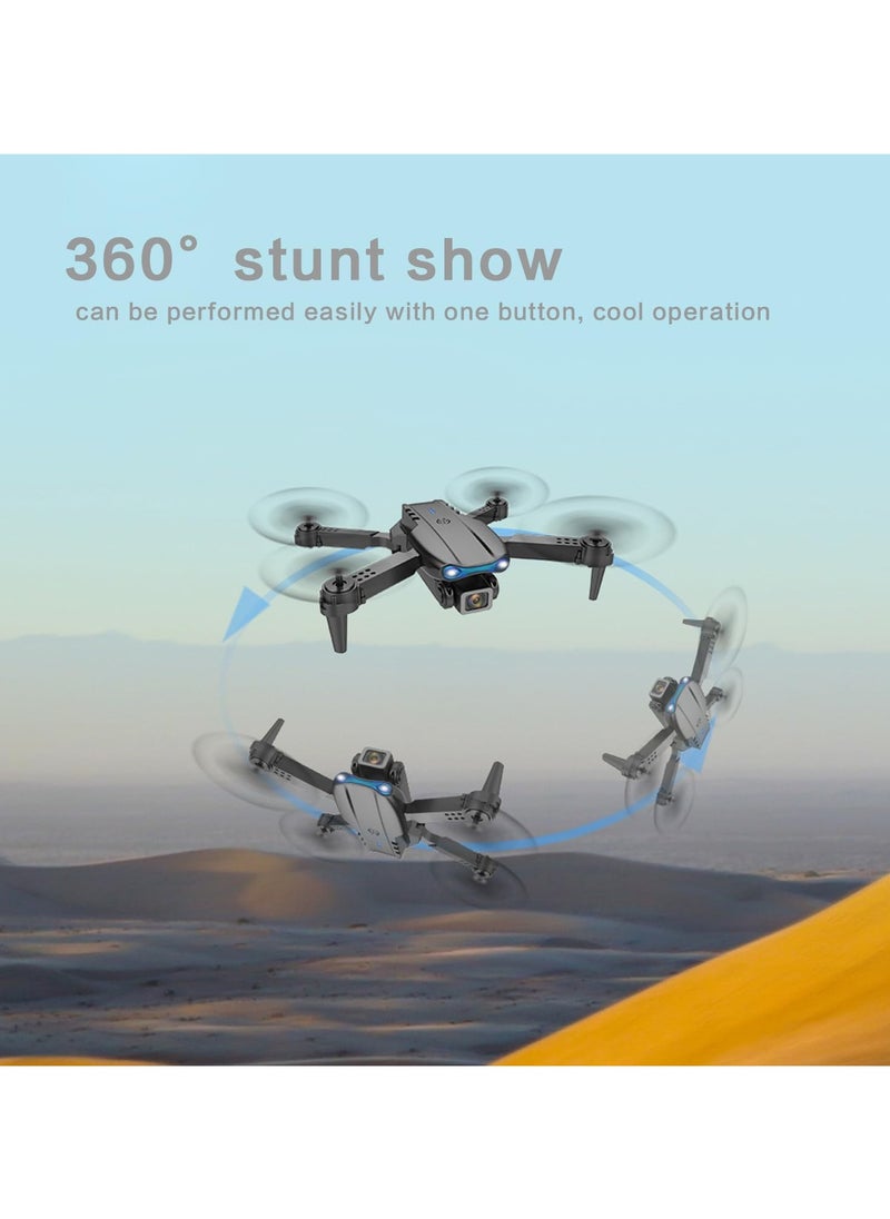 TYZOON E99 PRO Drone with 4K HD Dual Camera, Foldable Design, Obstacle Avoidance, Height Keep Mode, Remote Control, Storage Case  - Image 3