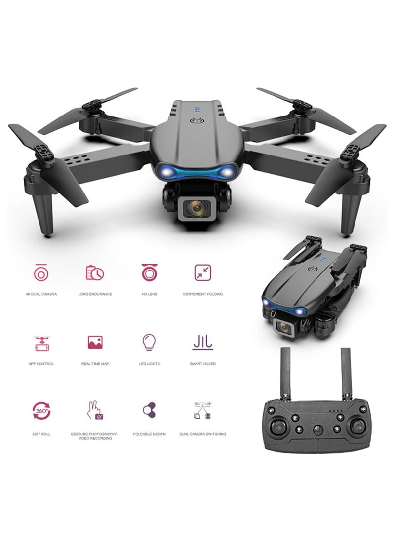 TYZOON - E99 PRO Drone with 4K HD Dual Camera, Foldable Design, Obstacle Avoidance, Height Keep Mode, Remote Control, Storage Case - Image 1