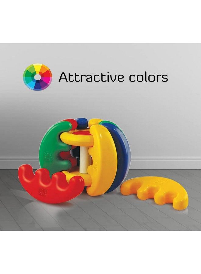 SHOOTING STAR Wonder Ball For Kids Non Toxic Activity And Learning Ball I Learning Activity Toy I Multicolour I Infant And Preschool Toys Plastic Multicolor 1Y+ - Image 5