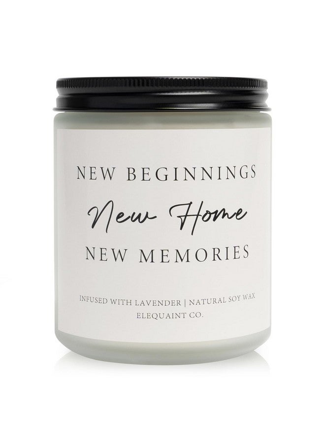 Elequaint House Warming Gifts New Home, Housewarming Gifts New Home - Lavender Scented Candle, New Home Gift Ideas, New Homeowner Gifts House Warming Decoration for Friend Women Men - Image 1