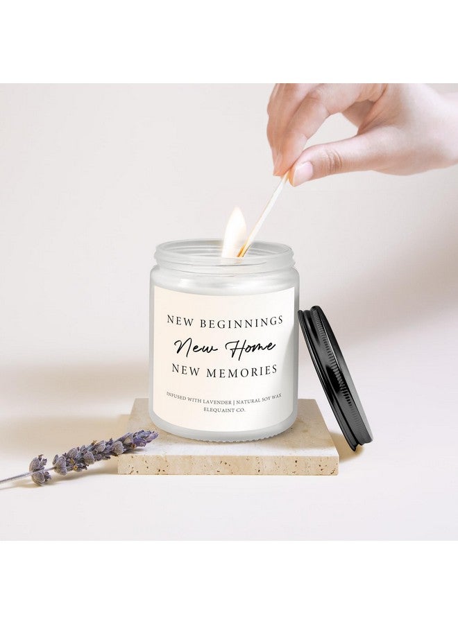 Elequaint House Warming Gifts New Home, Housewarming Gifts New Home - Lavender Scented Candle, New Home Gift Ideas, New Homeowner Gifts House Warming Decoration for Friend Women Men - Image 4