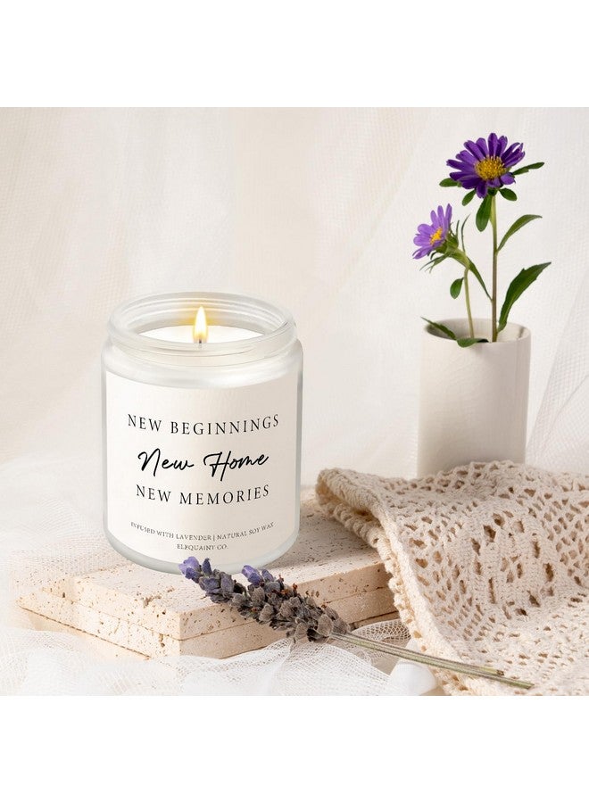 Elequaint House Warming Gifts New Home, Housewarming Gifts New Home - Lavender Scented Candle, New Home Gift Ideas, New Homeowner Gifts House Warming Decoration for Friend Women Men - Image 5