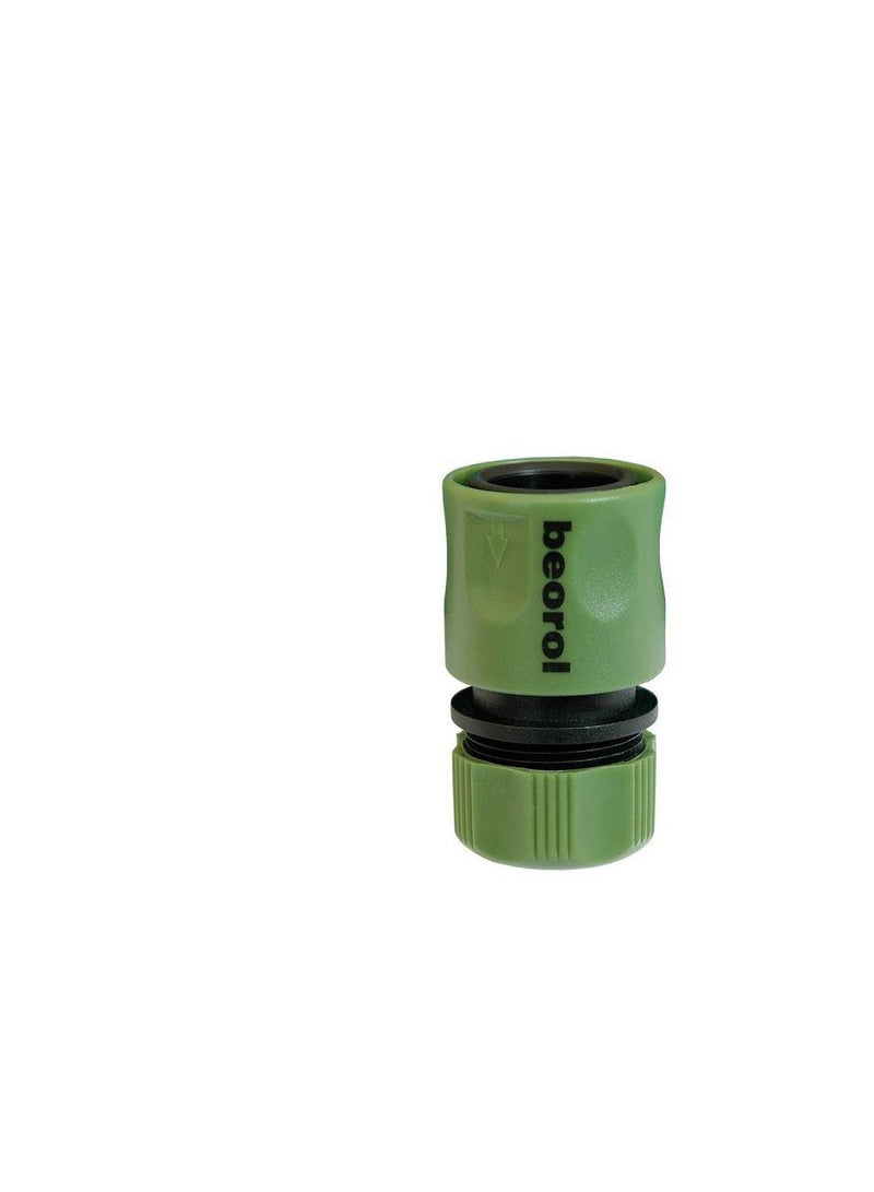 Beorol Beorol Garden Hose Quick Connector With Water Stop 1/2" GSBA12 