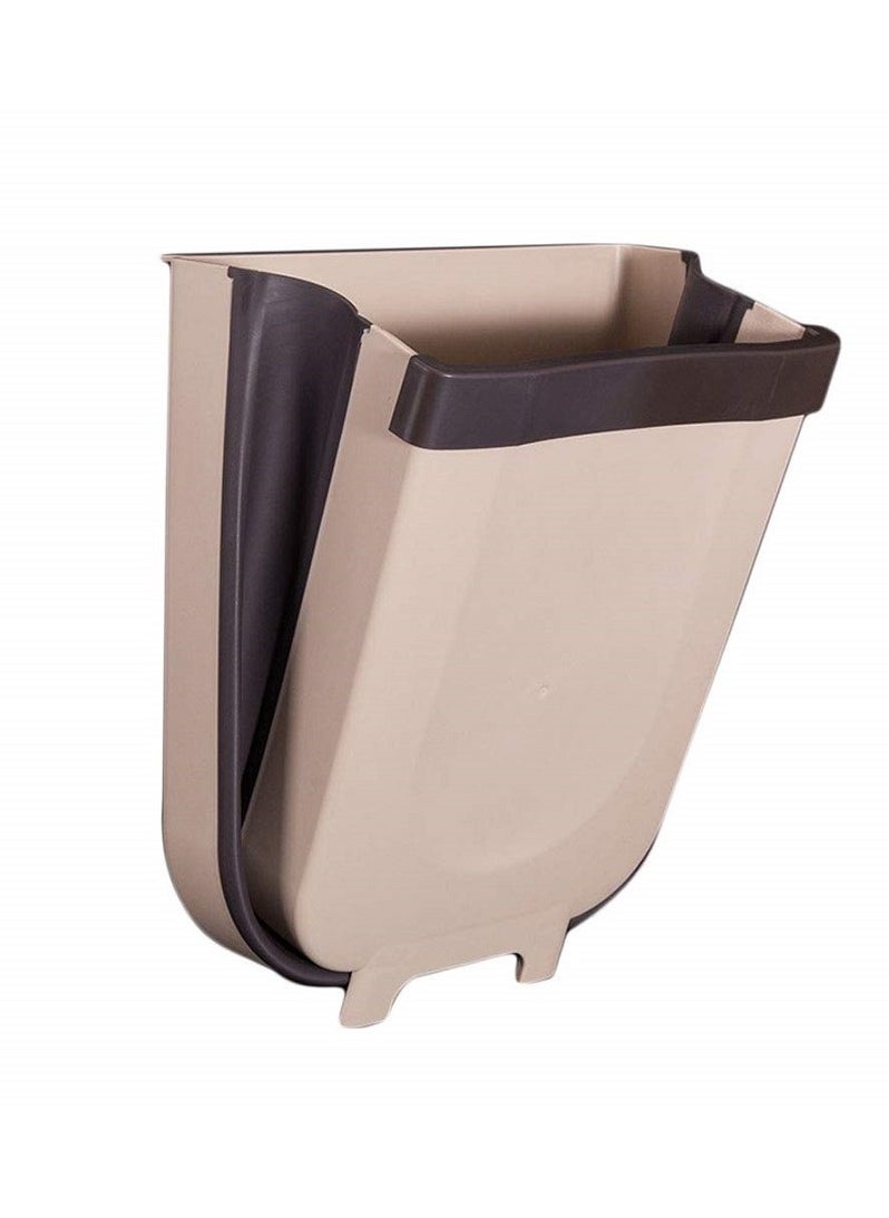 Generic - Foldable kitchen wastebasket hanging design suitable for living room, bathroom and bedroom - Image 1