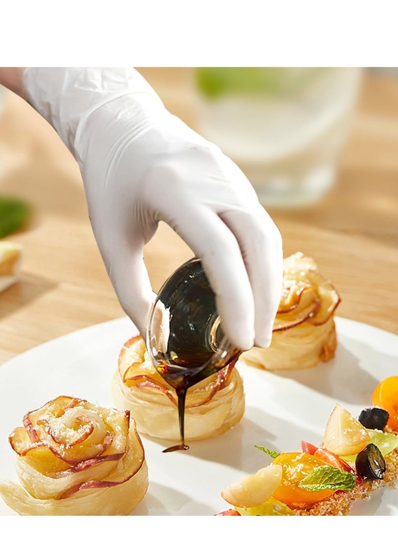 general Disposable Gloves S, Food Safe，Latex-Free and Powder-Free Clear Vinyl Gloves for Cooking, Food Prep, Household Cleaning, Exam| Medium,100 Counts - Image 3