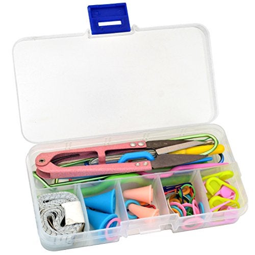 Dxhycc New Basic Knitting Tools Accessories Supplies with Case Knit Kit Lots - Image 4
