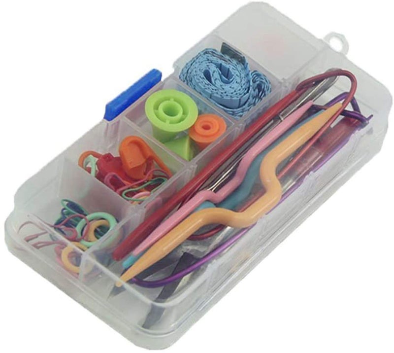 Dxhycc New Basic Knitting Tools Accessories Supplies with Case Knit Kit Lots - Image 1