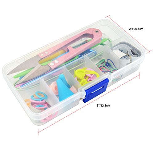 Dxhycc New Basic Knitting Tools Accessories Supplies with Case Knit Kit Lots - Image 3