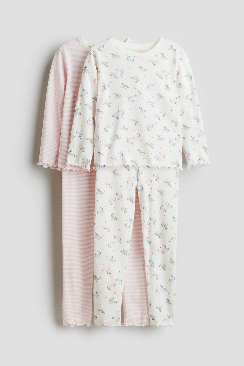 H&M 2-pack jersey pyjamas