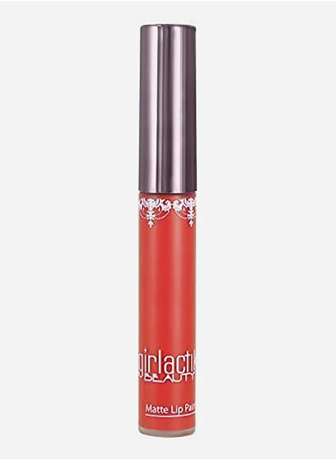 غيرلاكتيك بيوتي Matte Lip Paint Liquid Lipstick - Iconic