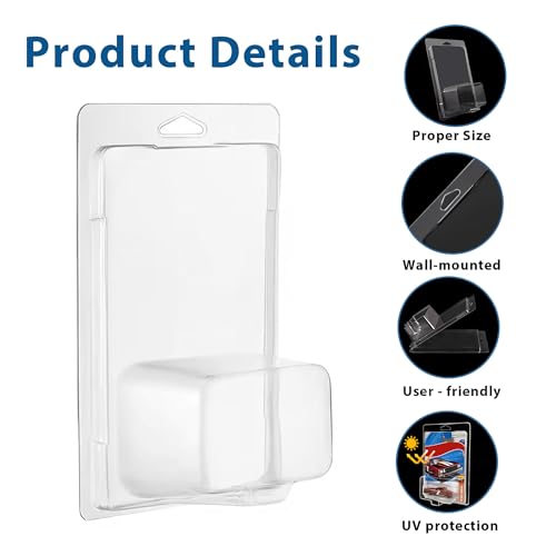 KASTUN 50-Pack Protector case for Hot Wheels -Clamshell Plastic Display Cases for 1:64 Scale Models, Crystal Clear UV-Resistant, Dust-Proof & Scratch-Resistant Plastic Storage Case with Secure Seal - Image 3