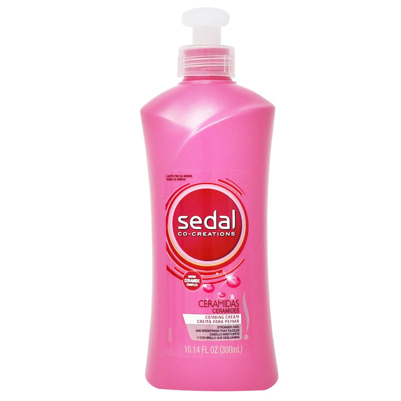 Sedal Co-Creations Ceramidas Leave In Hair Moisturizing Conditioner, 2-Pack, 10.14 Fl Oz, Bottles - Image 2