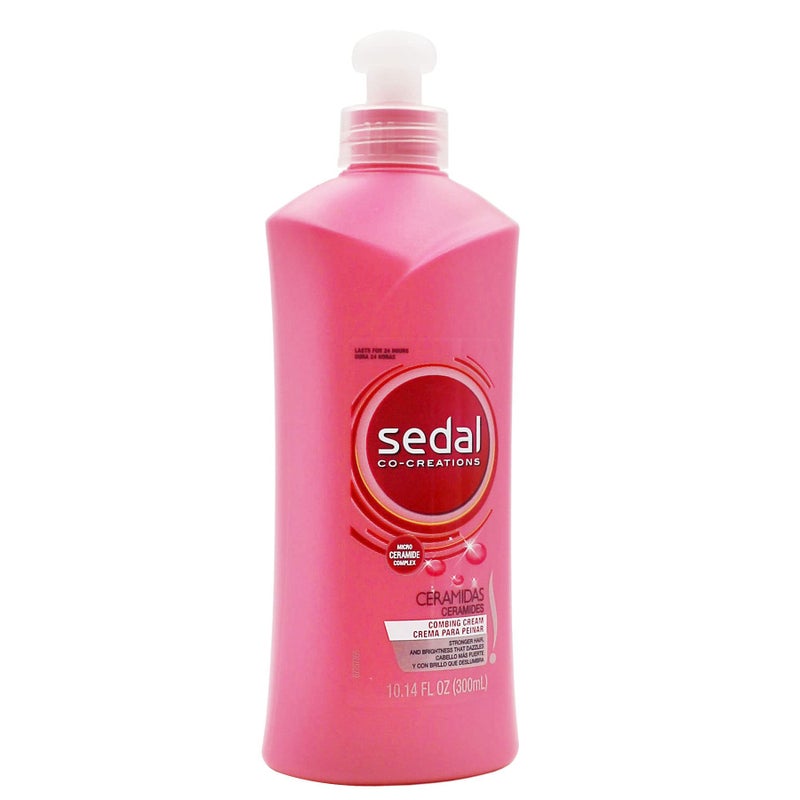 Sedal Co-Creations Ceramidas Leave In Hair Moisturizing Conditioner, 2-Pack, 10.14 Fl Oz, Bottles - Image 3