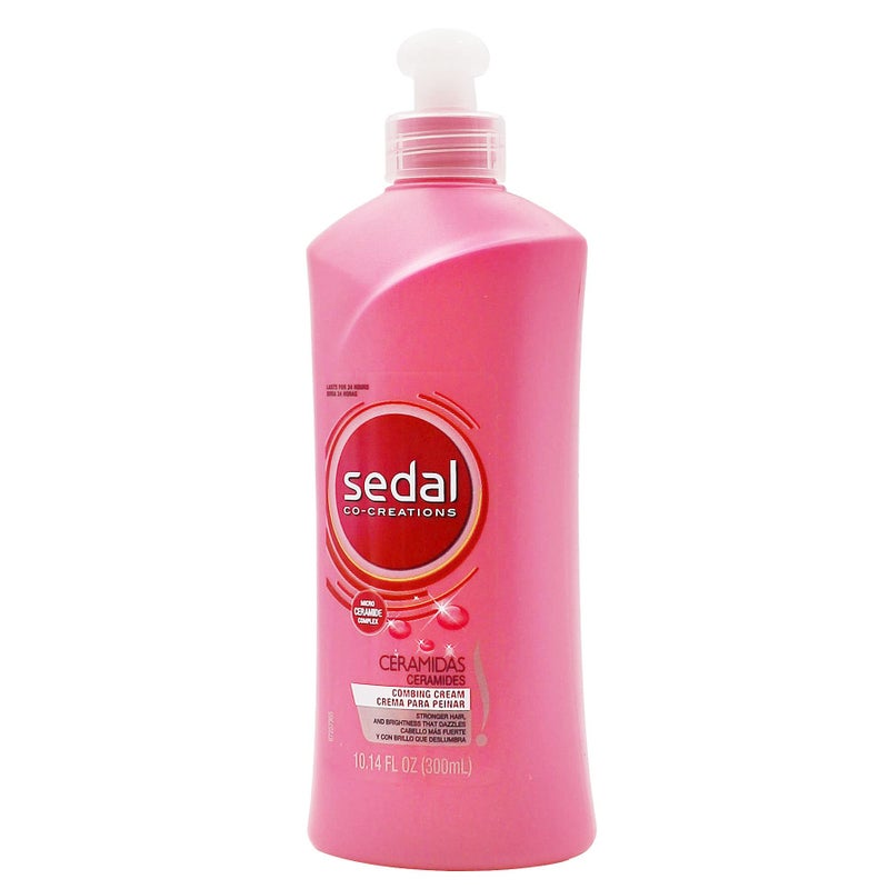 Sedal Co-Creations Ceramidas Leave In Hair Moisturizing Conditioner, 2-Pack, 10.14 Fl Oz, Bottles - Image 4