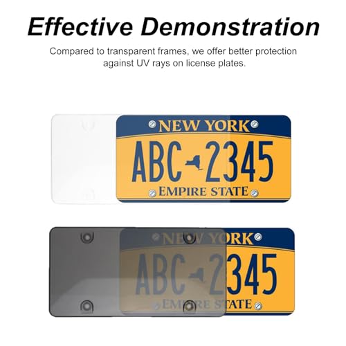 DEFEK 2 Pack Universal License Plate Frame - Image 2