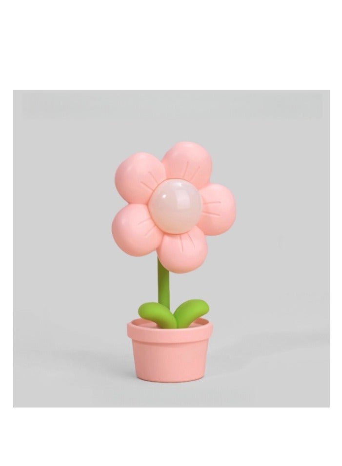 Flower Desktop Night Light Ornament, Cute Flower Night Light, Birthday Gift