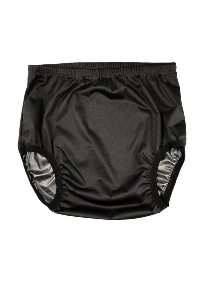 AQX Adult Cloth Diaper Cover For Incontinence Active Waterproof Leakproof Latex Pants Noiseless Reusable Washable Pull Up Plastic Pants (No Cotton Inside L)  - Image 2