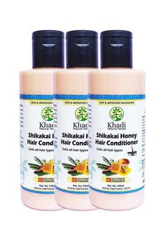 Khadi Natural Herbal Khadi Shikakai & Honey Conditioner (Sls & Paraben Free) 630Ml  - Image 2