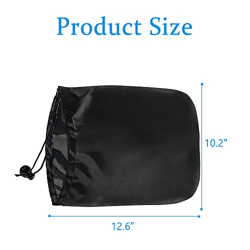 ASUBHA 2PCS Side Mirror Covers, Car Mirror Protector, Waterproof Snow Rearview Cover Protects from Ice Snow Frost Dew Rain Bird Poop, Car Accessories Auto Rearview Protection Cover for Most Vehicles - Image 2