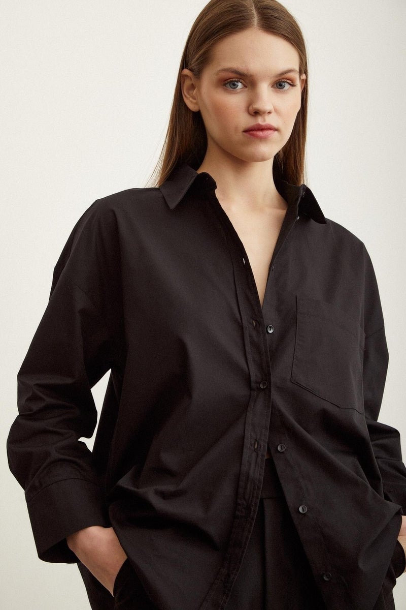 Never More Poplin Shirt - Image 3