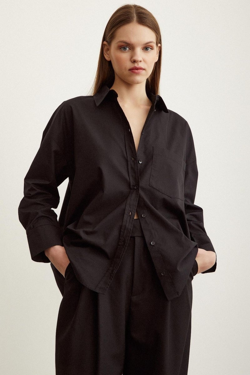 Never More Poplin Shirt - Image 1