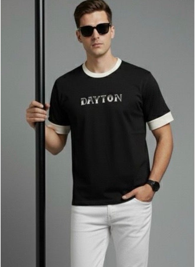Dayton Men Ringer T-Shirt,  High-Quality Cotton - Image 4