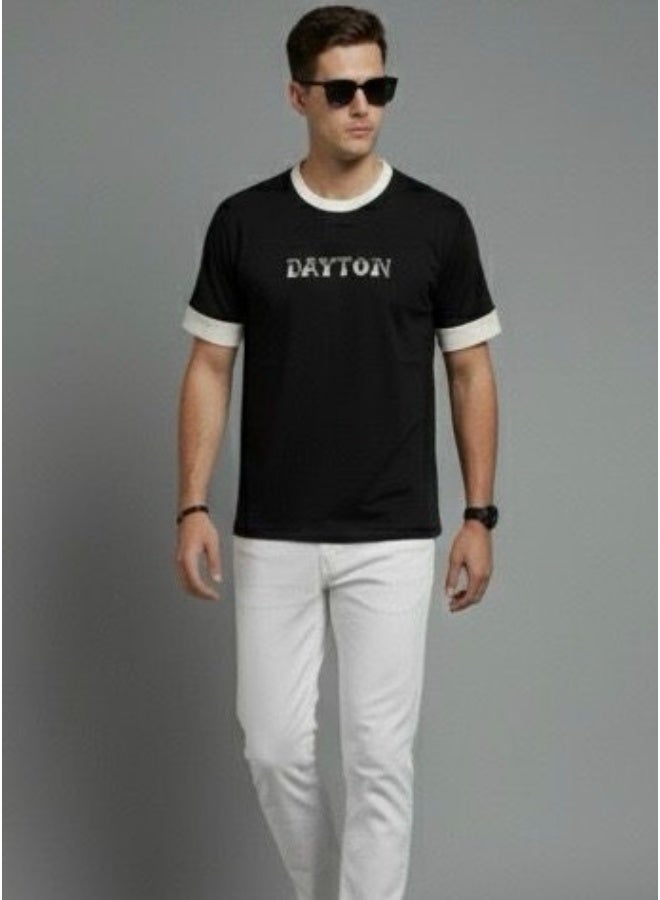 Dayton Men Ringer T-Shirt,  High-Quality Cotton - Image 5