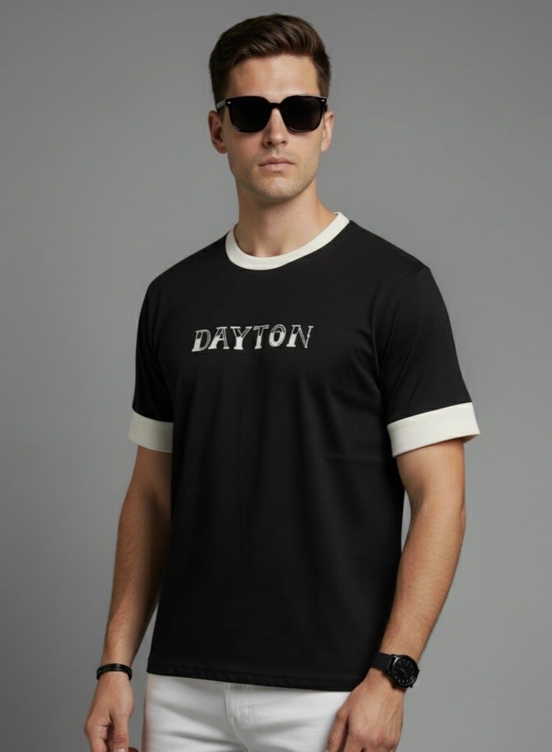 Dayton Men Ringer T-Shirt,  High-Quality Cotton - Image 1