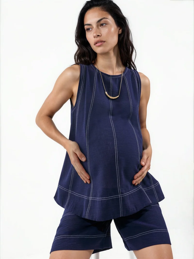 HICCUP Stitch Detail Relax Fit Co-ord Set