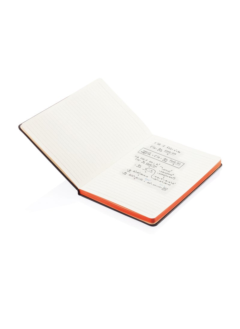 SANTHOME - 192 Pages A5 Hardcover, Ruled Paper Notebook - Image 1