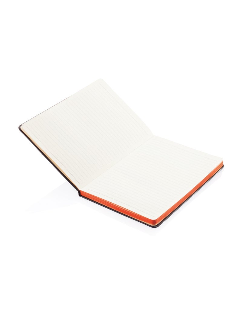 SANTHOME - 192 Pages A5 Hardcover, Ruled Paper Notebook - Image 1