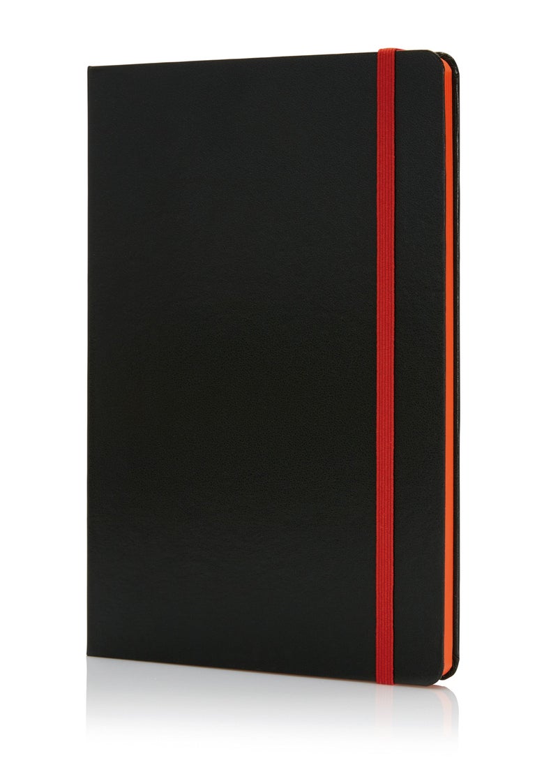 SANTHOME - 192 Pages A5 Hardcover, Ruled Paper Notebook - Image 1