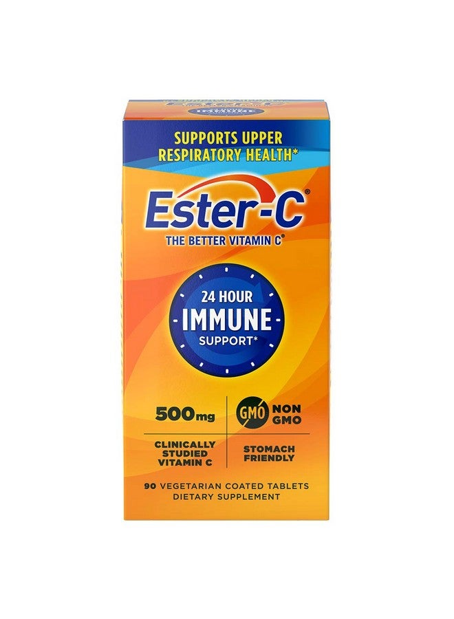 Ester - C Ester-C 500 mg 24 Hour Vitamin C Tablets for Immune Support, Vitamin C Supplement, 90 Count - Image 1