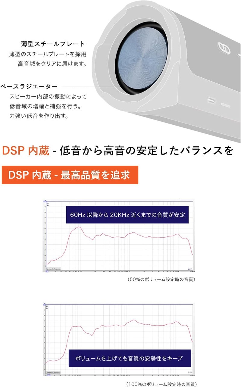 هاي فيوتشر سماعة لاسلكية محمولة Ripple BeatMaker IPX7 - أزرق - Image 4