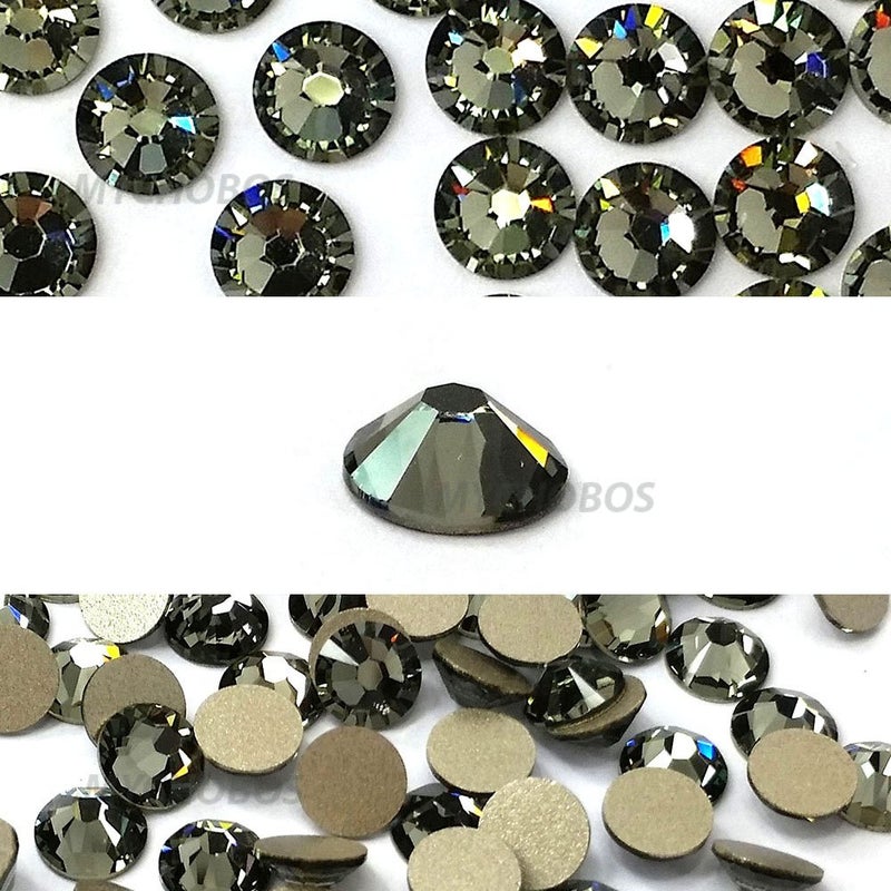 Crystal-Wholesale 144 pcs Black Diamond (215) Swarovski New 2088 XIRIUS 12ss Flat Backs Rhinestones 3mm ss12 Crystal-Wholesale - Image 4