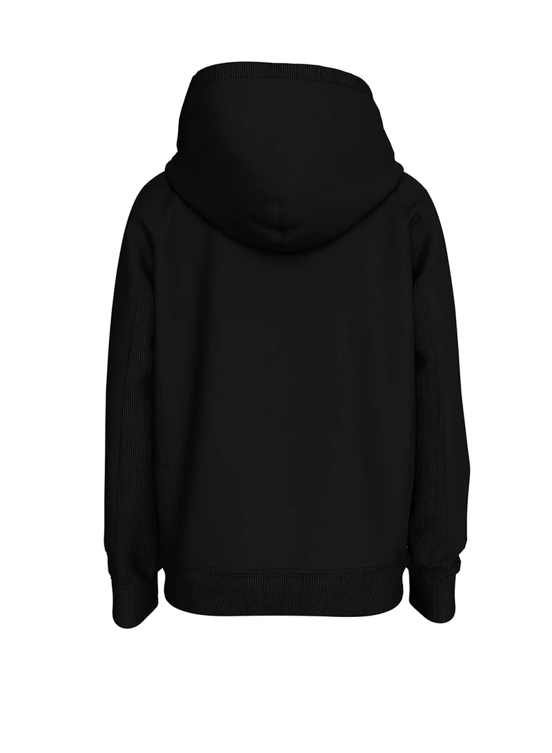 Calvin Klein Jeans Youth Logo Zip Through Hoodie