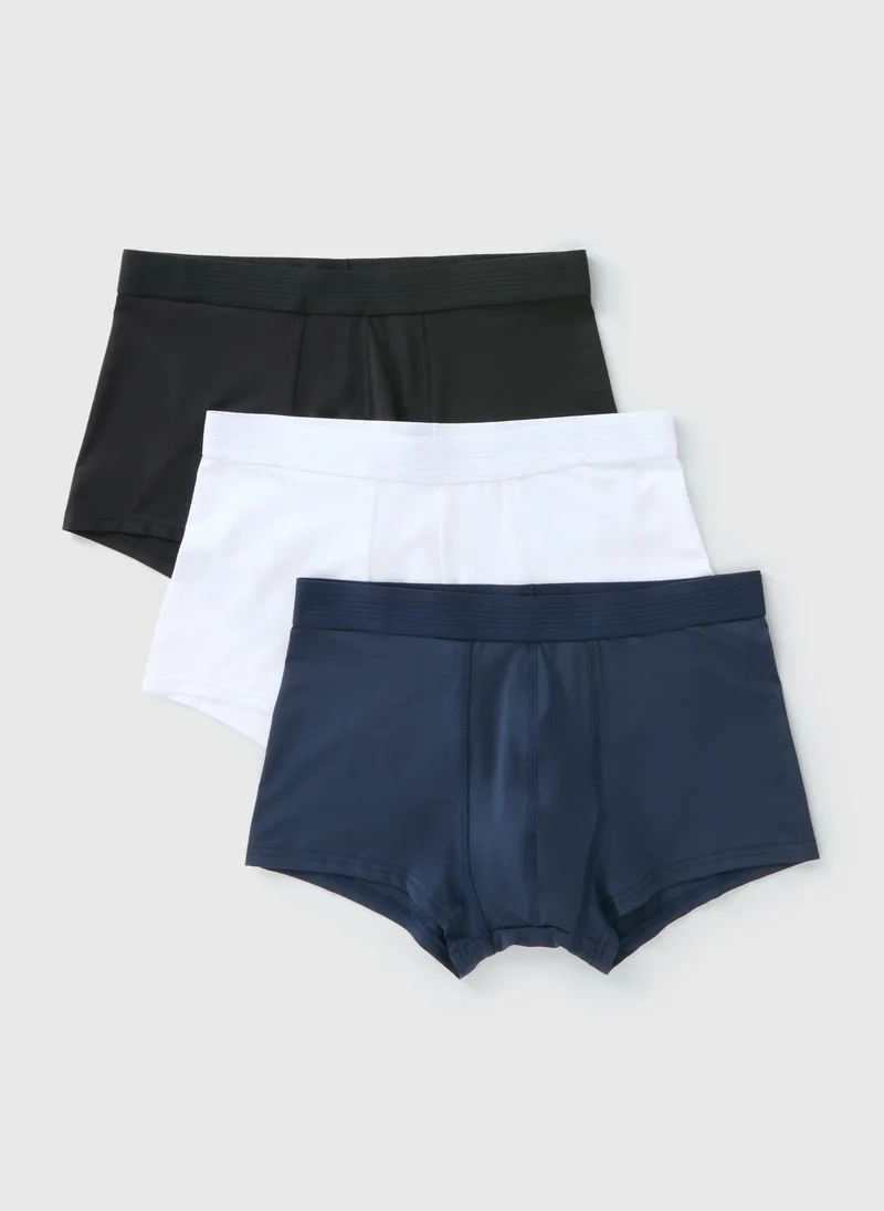 Matalan 3 Pack Premium Microfibre Hipster Boxers
