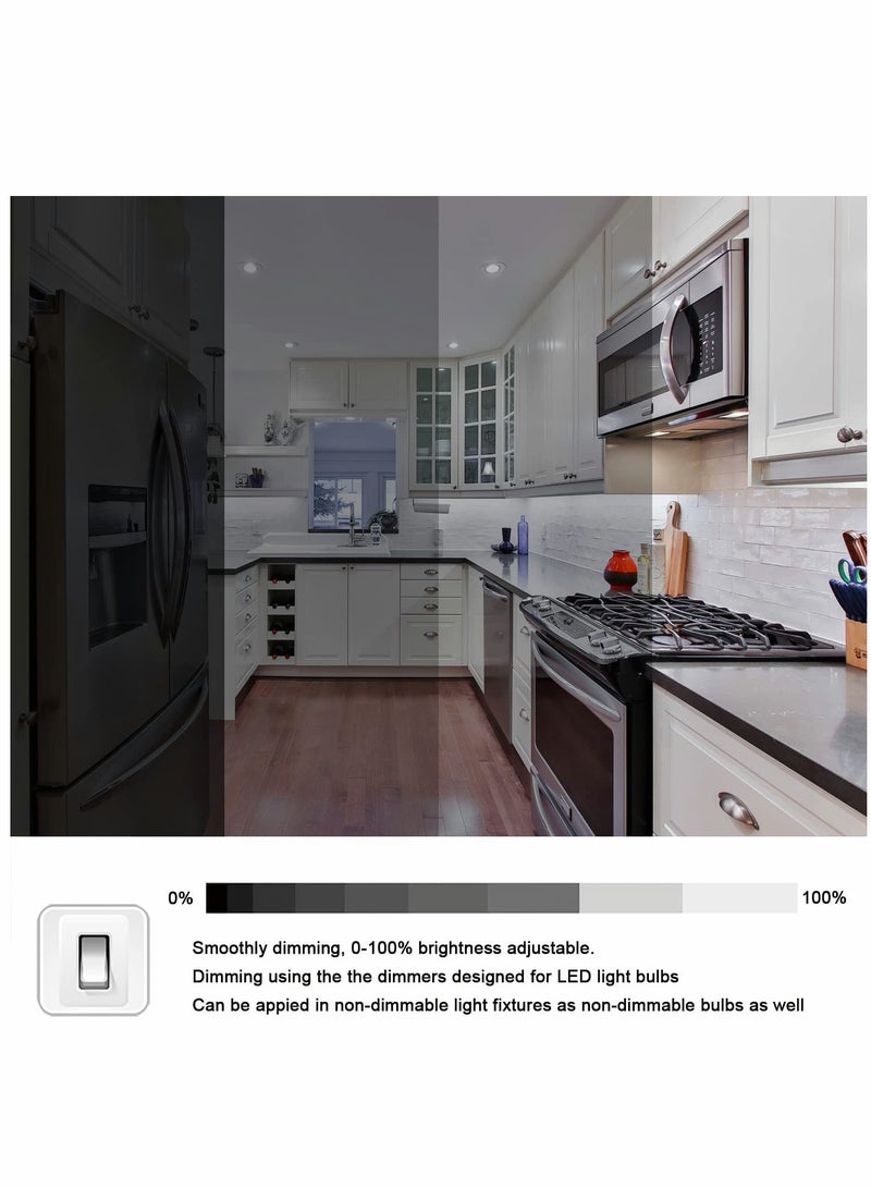 KASTWAVE E17 LED Bulb, Small Screw LED Bulb, Refrigerator Light, Dimmable 5W Microwave Microwave Bulb, Daylight White 6000K, Suitable for Microwave, 2 Pack - Image 4